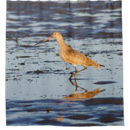 Verdomde Godmet in de oceaan Douchegordijn