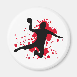 verdomde handbal dodgeball magneet