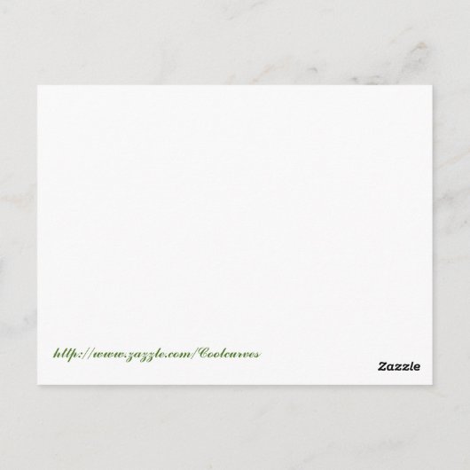 Verdomde kat! briefkaart (Achterkant)