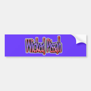 Verdomde Pissah! Bumpersticker