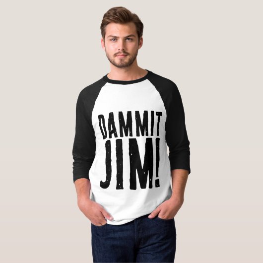 VERDOMME JIM! SCI-FI FANT-SHIRT T-SHIRT (Voorkant volledig)