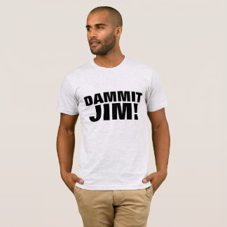 VERDOMME JIM! sciencefiction T-SHIRT