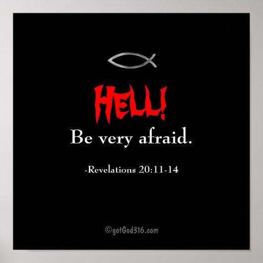 Verdomme! Wees erg bang gotGod316.com Poster (Voorkant)