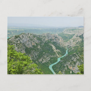 Verdon canyon Provence Frankrijk Briefkaart