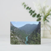 Verdon Gorge Briefkaart (Staand voorkant)