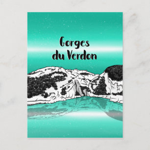 Verdon Gorge Briefkaart