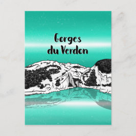 Verdon Gorge Briefkaart