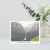 Verdon Gorge, Frankrijk Briefkaart (Staand voorkant)