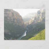 Verdon Gorge, Frankrijk Feestdagenkaart (Voorkant)