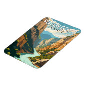 Verdon Gorge Frankrijk Reizen Kunst Vintage Magneet (Linkerzijde)