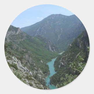 Verdon Gorge Ronde Sticker