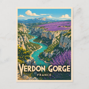 Verdon-kloof Frankrijk Briefkaart