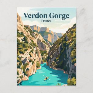 Verdon-kloof Frankrijk Briefkaart
