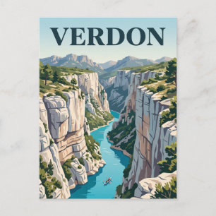Verdon Regionale Natuurpark Frankrijk Briefkaart