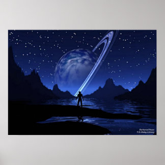 Verdonkere vrede poster