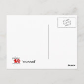 "verdoofd" briefkaart (Achterkant)