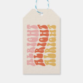 Verdoofd En Verlobt vrijgezellenfeest cadeau Cadeaulabel (Achterkant)