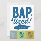 Verdoofd! Uitnodigingen (Voorkant)