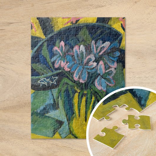 Verdorde tulpen | Ernst Ludwig Kirchner Legpuzzel