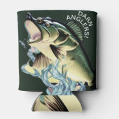 "Verdorie Anglers!" Grappige Bang Vis Koelbox Blikjeskoeler (Achterkant)