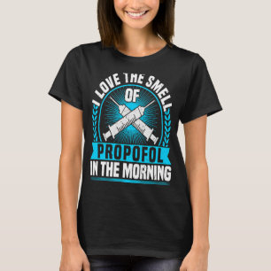Verdovingsverpleegkundige Ik hou van geur van Prop T-shirt