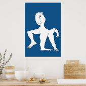 Verdraaid, Abstract Poster (Keuken)