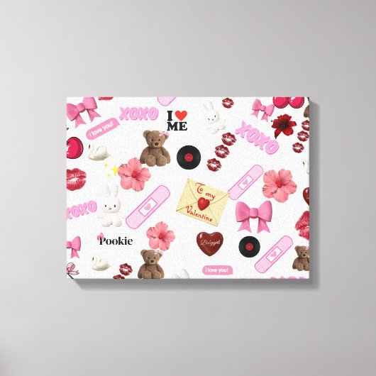 Verdraaid Canvas Afdruk (Voorkant)