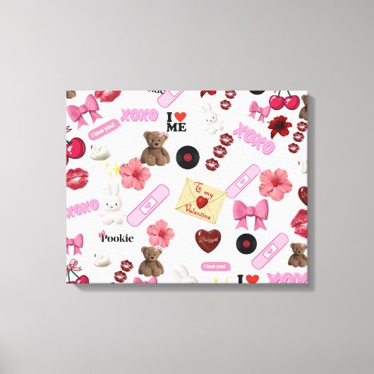 Verdraaid Canvas Afdruk (Voorkant)