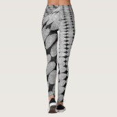 Verdraaid patroon van cirkels en diamanten leggings (Achterkant)