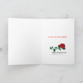 Verdraaid Valentijn Feestdagen Kaart (Binnen)