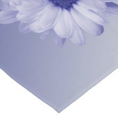 verdraaide blauwe bladen lange tafelloper (Hoek)