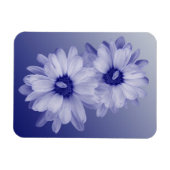 verdraaide blauwe bladen magneet (Horizontaal)