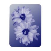 verdraaide blauwe bladen magneet (Verticaal)
