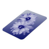 verdraaide blauwe bladen magneet (Linkerzijde)