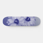 verdraaide blauwe bladen persoonlijk skateboard (Horizontaal)