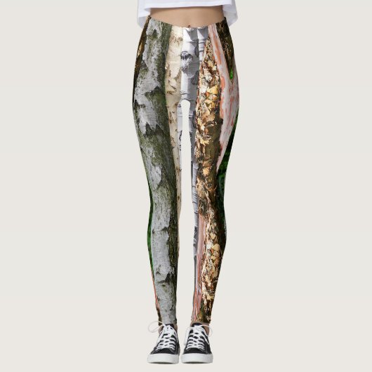 Verdraaide bomen leggings (Voorkant)