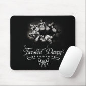 Verdraaide Dans Mousepad Muismat (Met muis)