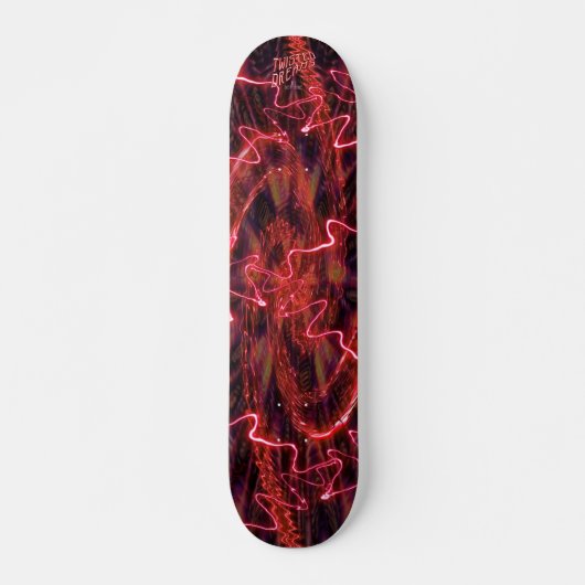 VERDRAAIDE DROMEN PERSOONLIJK SKATEBOARD (Voorkant)