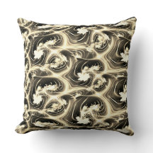 Verdraaide fractale verhouding van lichtbeige stro