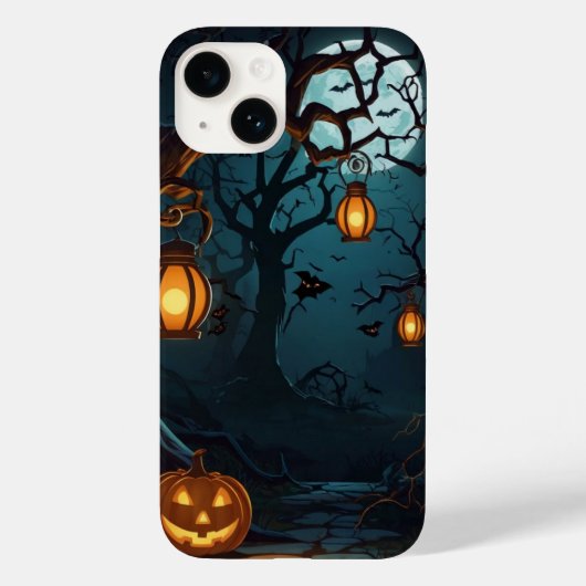 Verdraaide Halloween boom Case-Mate iPhone Case (Achterkant)