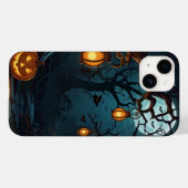 Verdraaide Halloween boom Case-Mate iPhone Case (Achterkant (horizontaal))