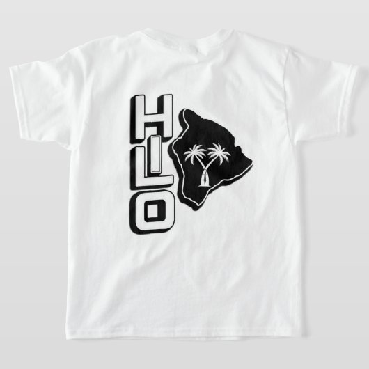 VERDRAAIDE HILO-KINDEREN  T-SHIRT (Laag Achter)