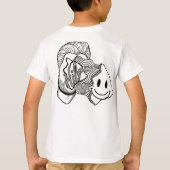 verdraaide hilo kinderen  t-shirt (Achterkant)
