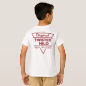 VERDRAAIDE HILO KINDEREN T-SHIRT (Achterkant volledig)