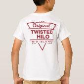 VERDRAAIDE HILO KINDEREN T-SHIRT (Achterkant)