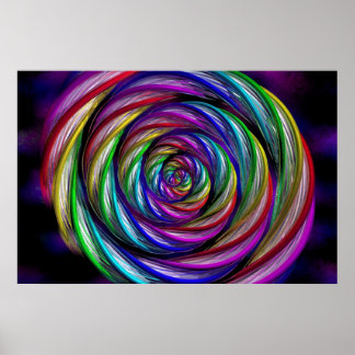 Verdraaide kabels poster