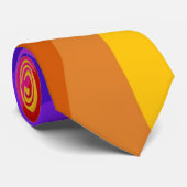 verdraaide kleuren stropdas (Opgerold)