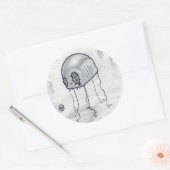 Verdraaide kwal Stickers x6 (Envelop)