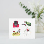 Verdraaide sproeiers (Briefkaart) Briefkaart (Staand voorkant)