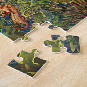 Verdraaide tentakels legpuzzel (Zijkant)